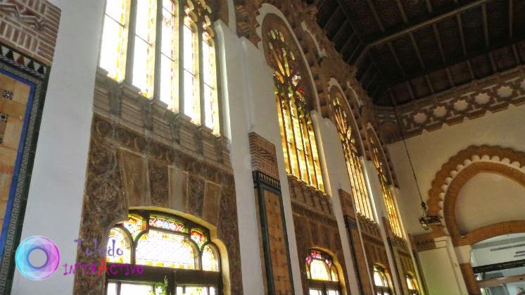 Interior de la estación de trenes de Toledo