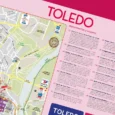 Mapa turístico de Toledo