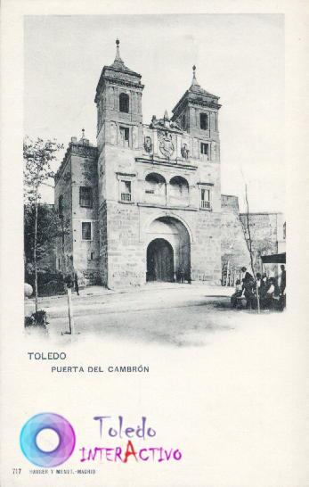 Puerta del Cambrón (exterior). Hauser y Menet